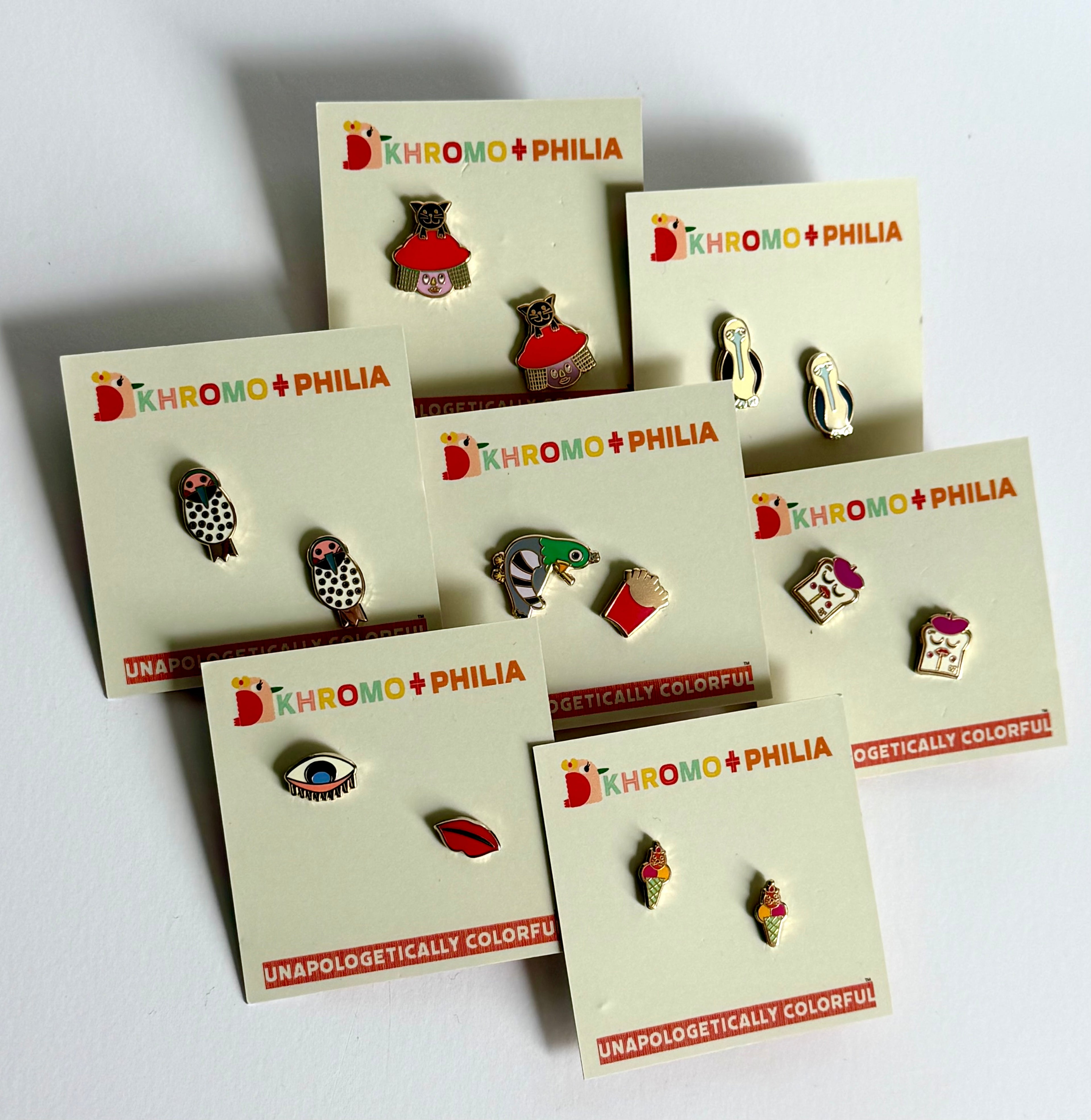 KHROMO+PHILIA - Stud Earrings