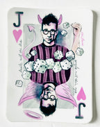 Bri Bowers - Taylor Swift Jack of Hearts Angel/Devil Sticker