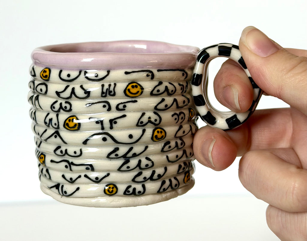 Ashley Stewart - Ceramic Coil Espresso Mugs