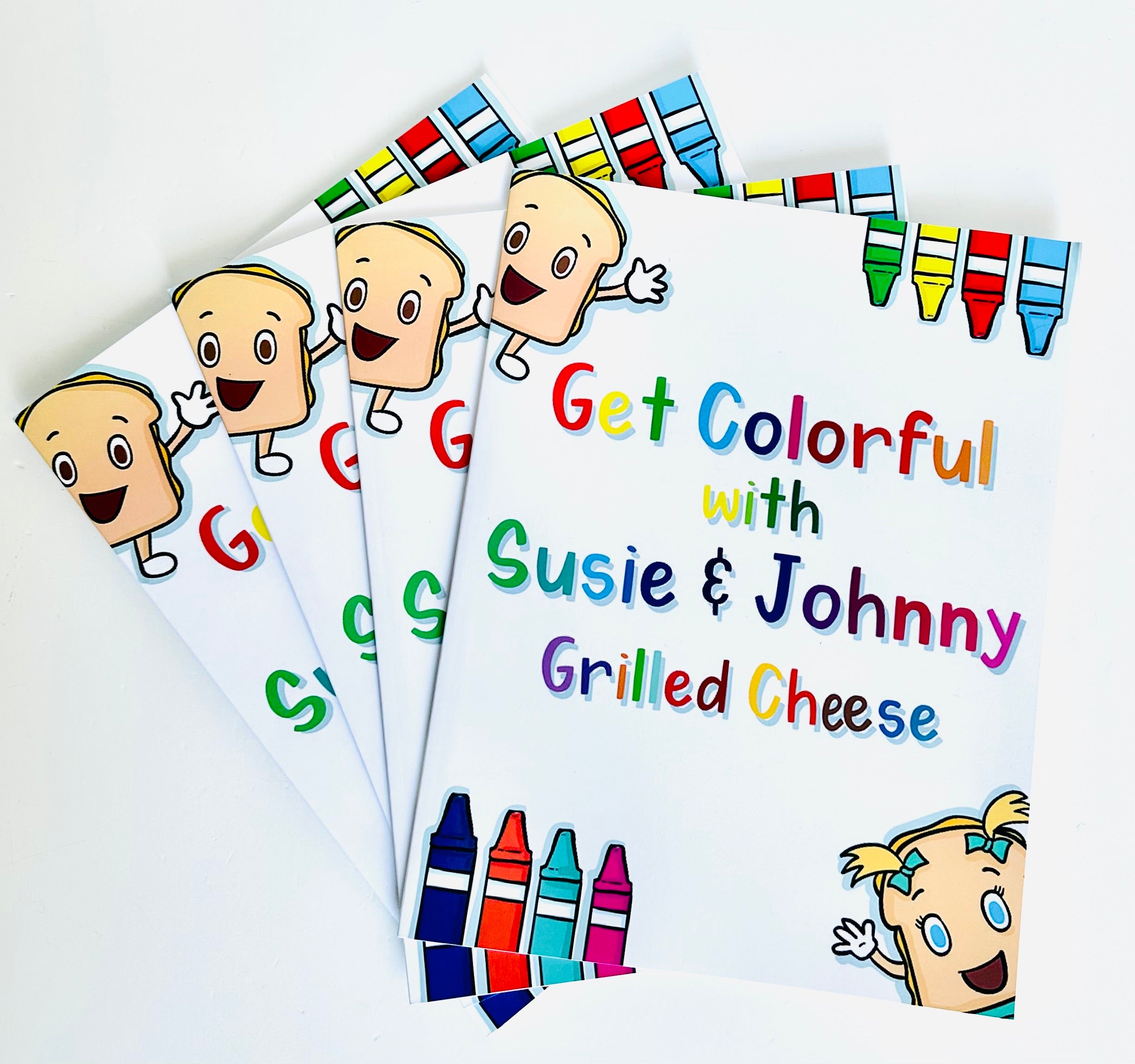 Erin Dullaghan Jones - Get Colorful with Susie and Johnny Grilled Cheese