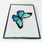Angela Coltrane - Butterfly Cross-stitch art