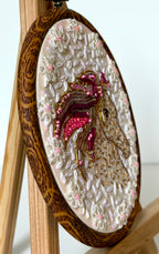 Gloria Ziegler - Original Horse Embroidery + Bead Hoops