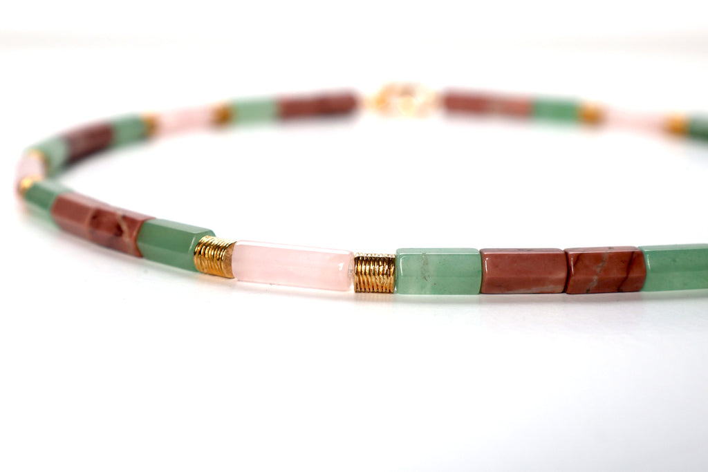 S.P.E.K.tactular Design$ - Heart Chakra Necklace