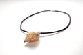 S.P.E.K.tactular Design$ - Leather Shell Necklace