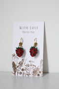 Hunnyhayart - Strawberry Earrings