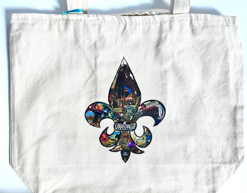 Kynship Creates - Fleur de Lis Totes