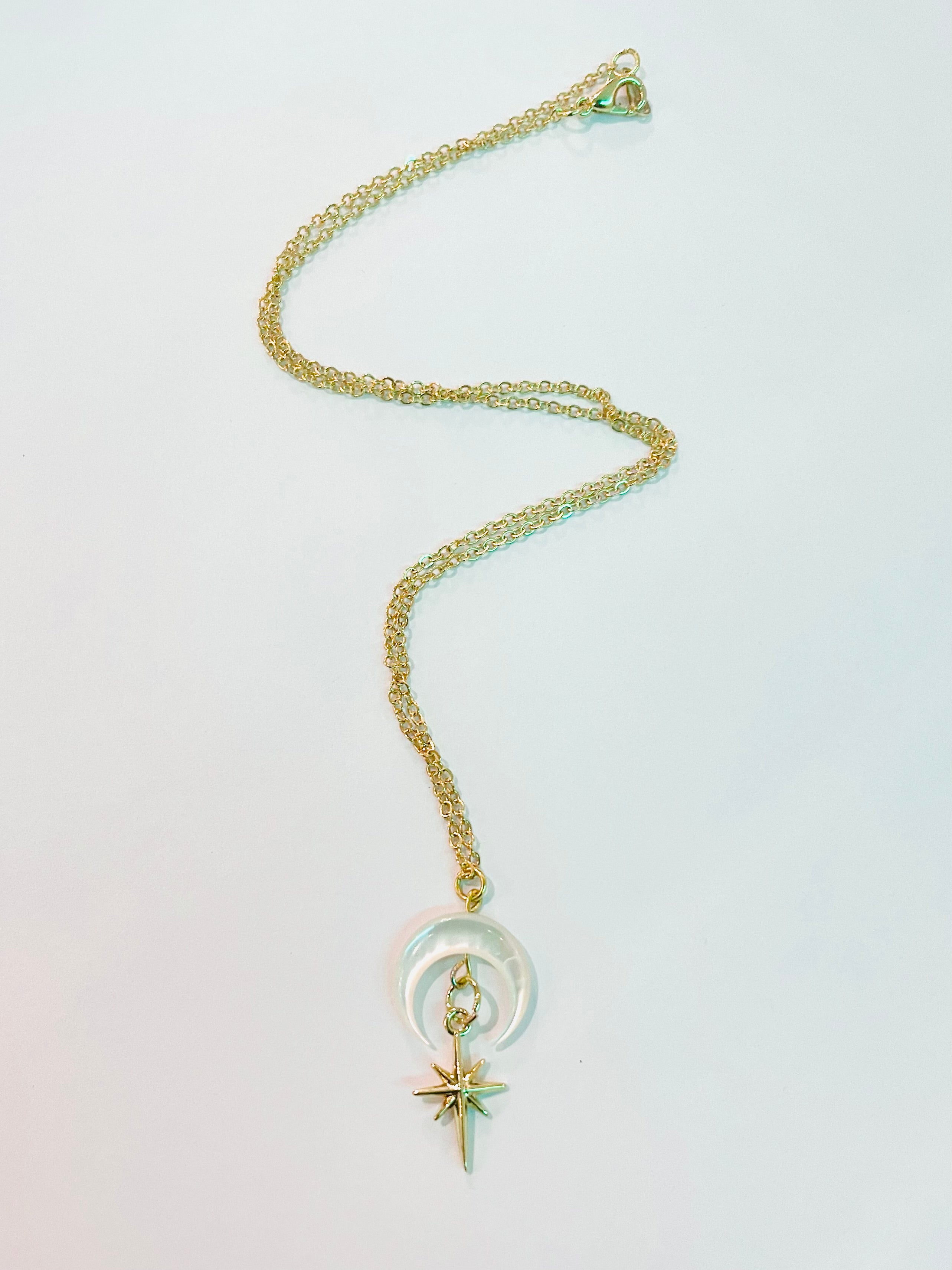 Revelry Jewelry - Pearly Celestial Necklace
