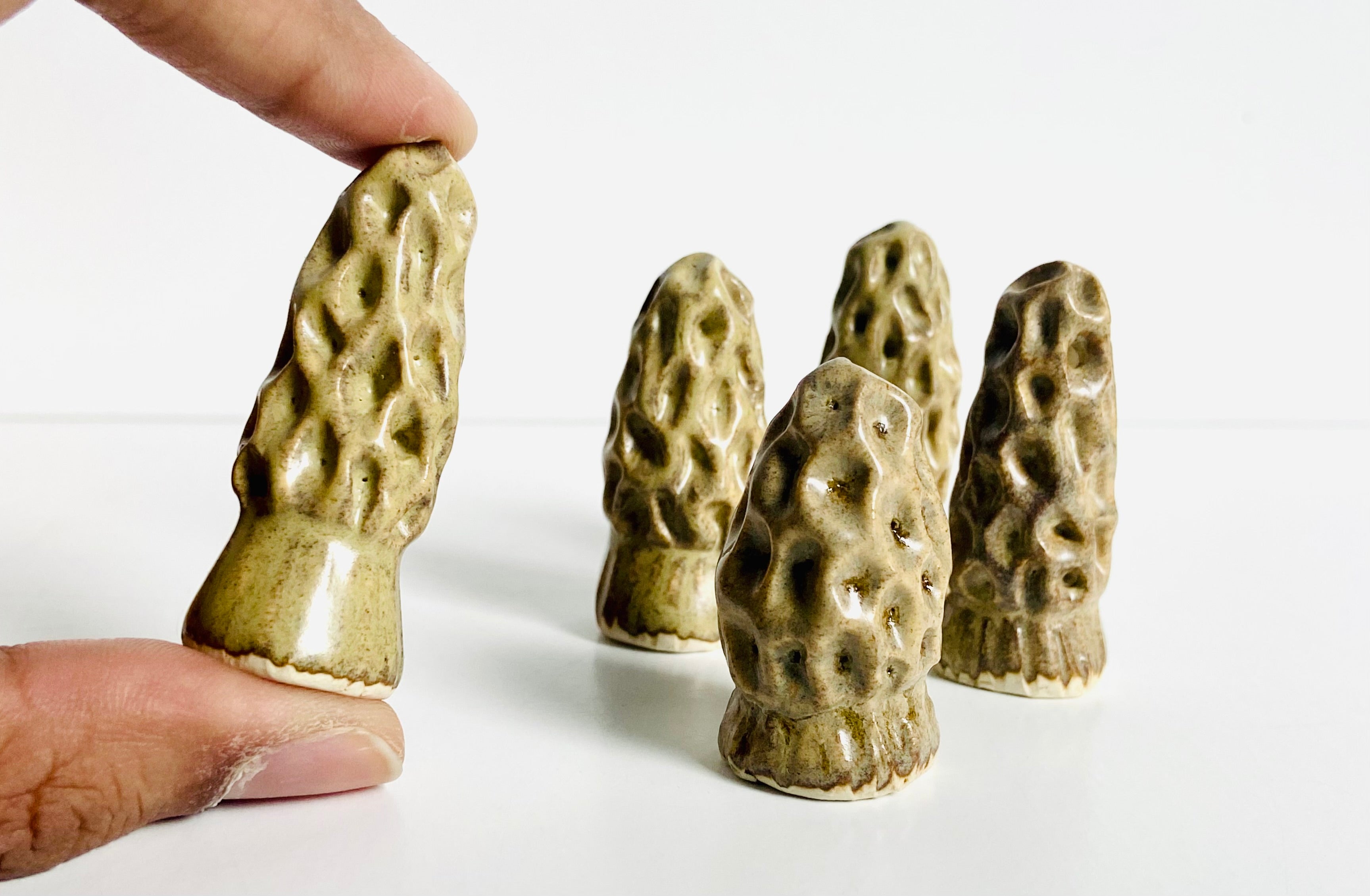 K Dub Art- Morel Mushrooms