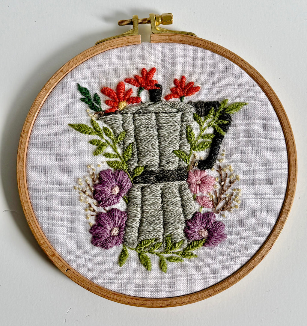 Paige Ream - Mocha Pot + Florals