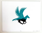 Ink Sheep Press - Derby or Pegasus + Louisville Skyline Prints