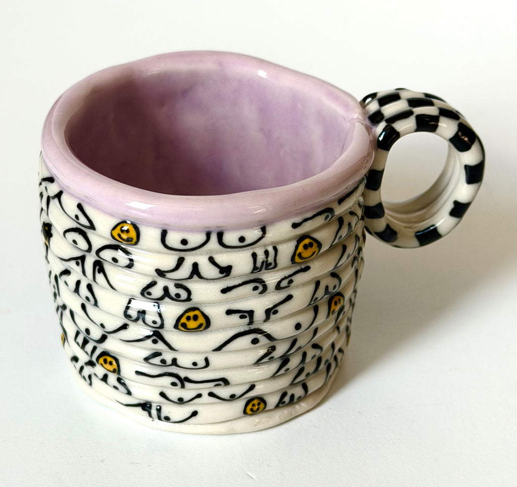 Ashley Stewart - Ceramic Coil Espresso Mugs