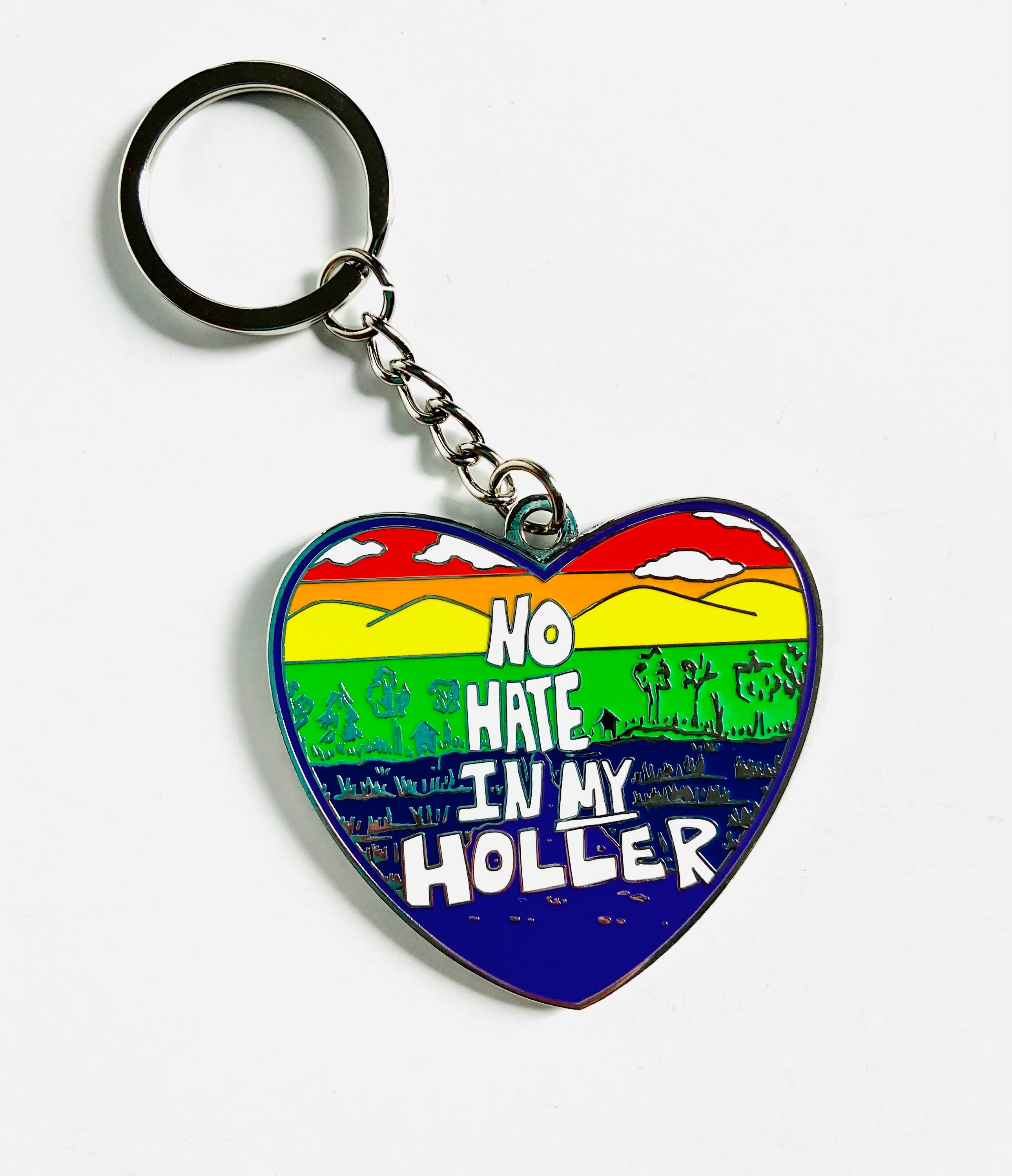 Lacy Hale - No Hate In My Holler Keychains