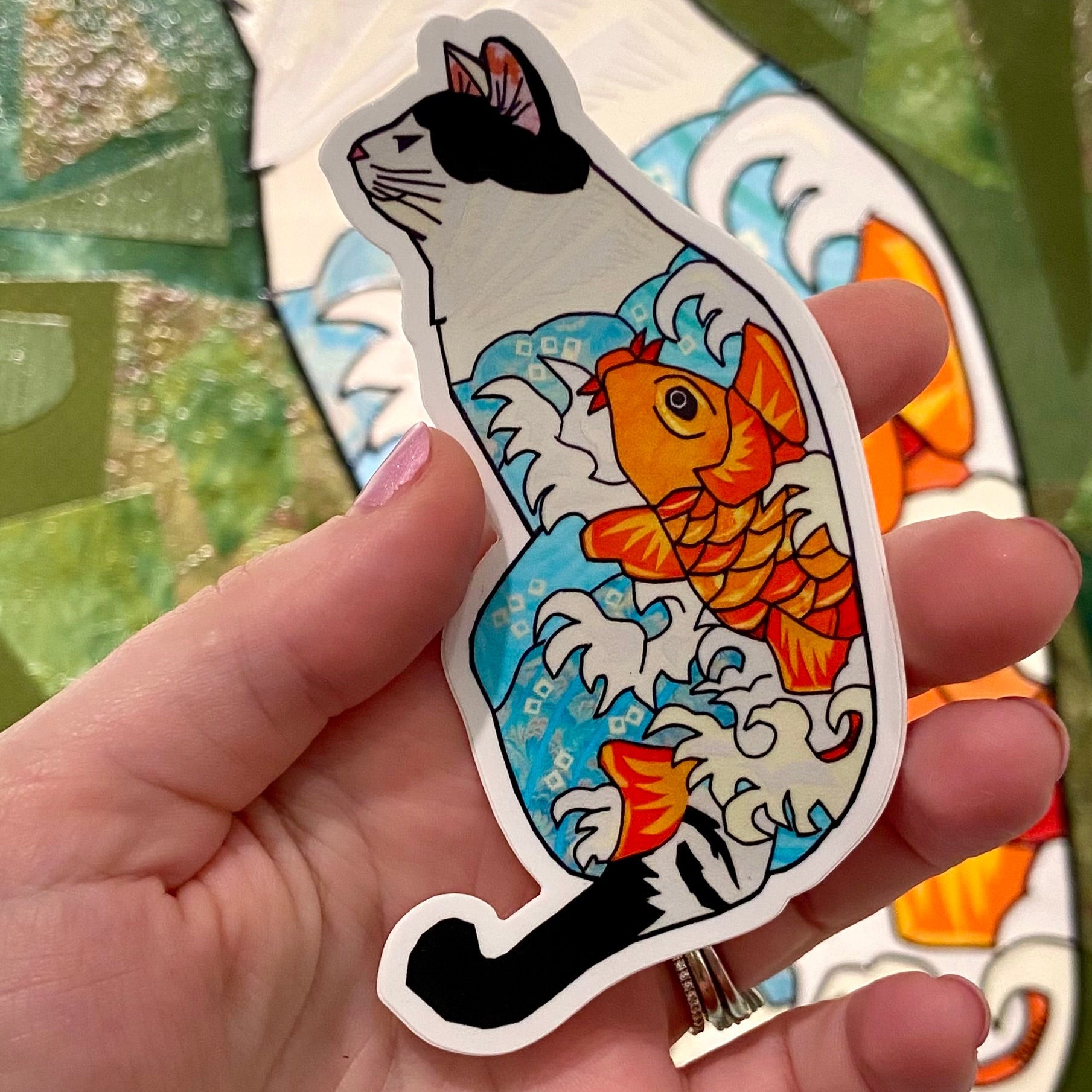 Jenna White - Cool Cattoo Sticker