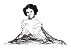 Maya Joy - Mountain Portrait Princess Leia Sticker