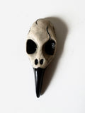 K Dub Art- Ceramic Crow Skulls