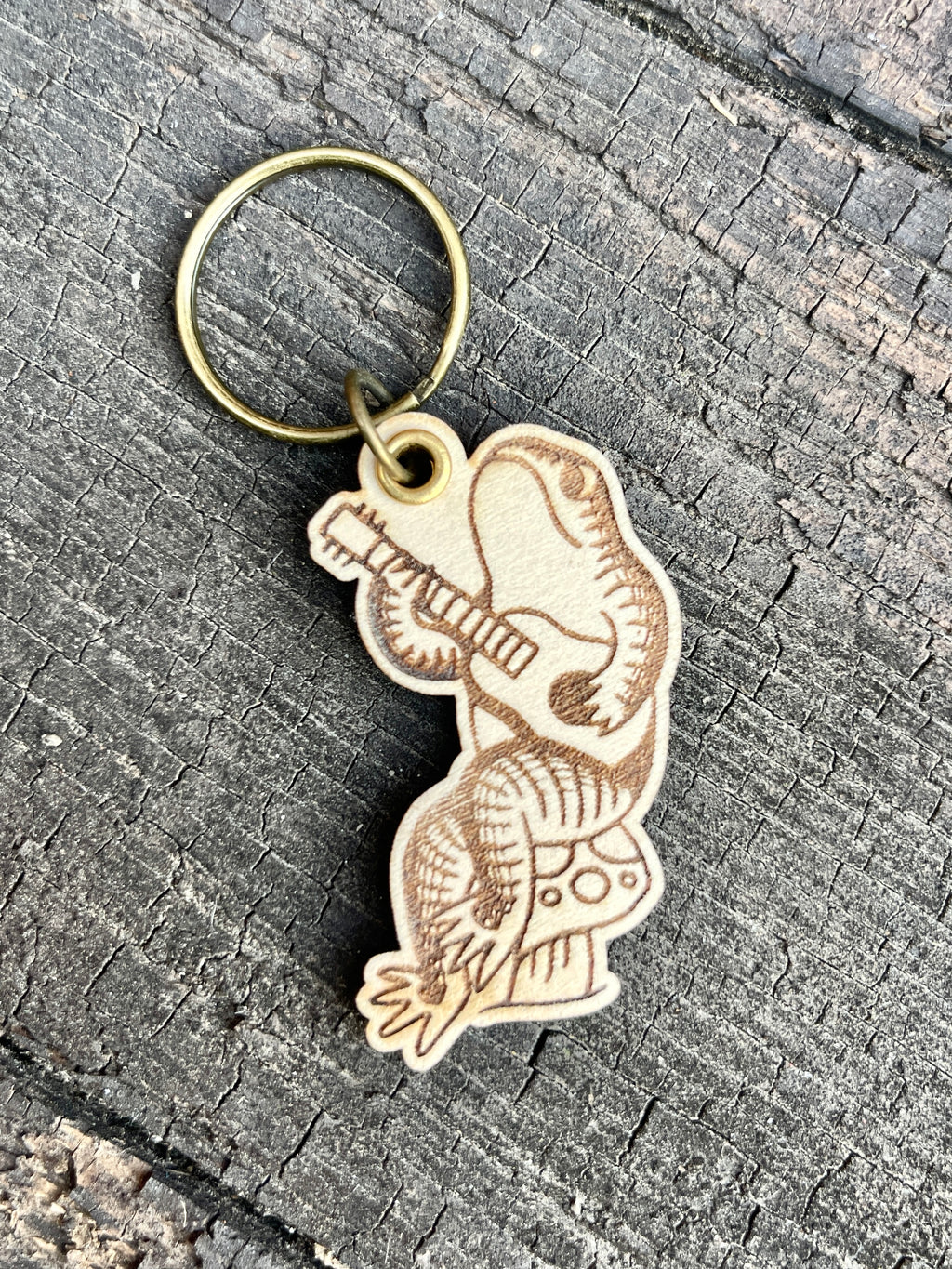Slate & Stone Co. - Bluegrass Frog Keychain