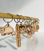 Slate & Stone Co. - Bluegrass Frog Keychain