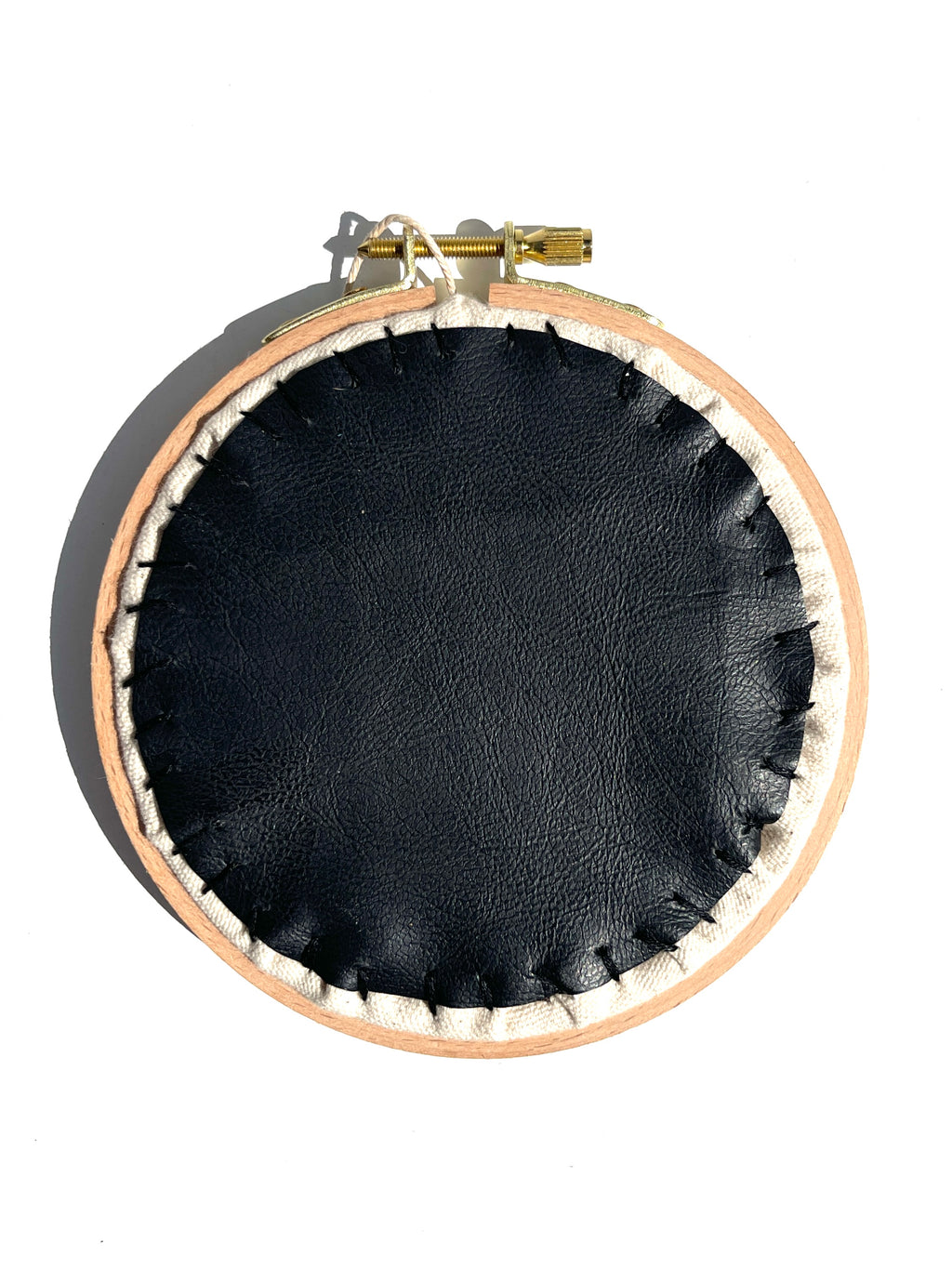 Zoe Luvisi - Grasshopper Embroidery Hoop
