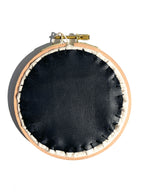 Zoe Luvisi - Grasshopper Embroidery Hoop