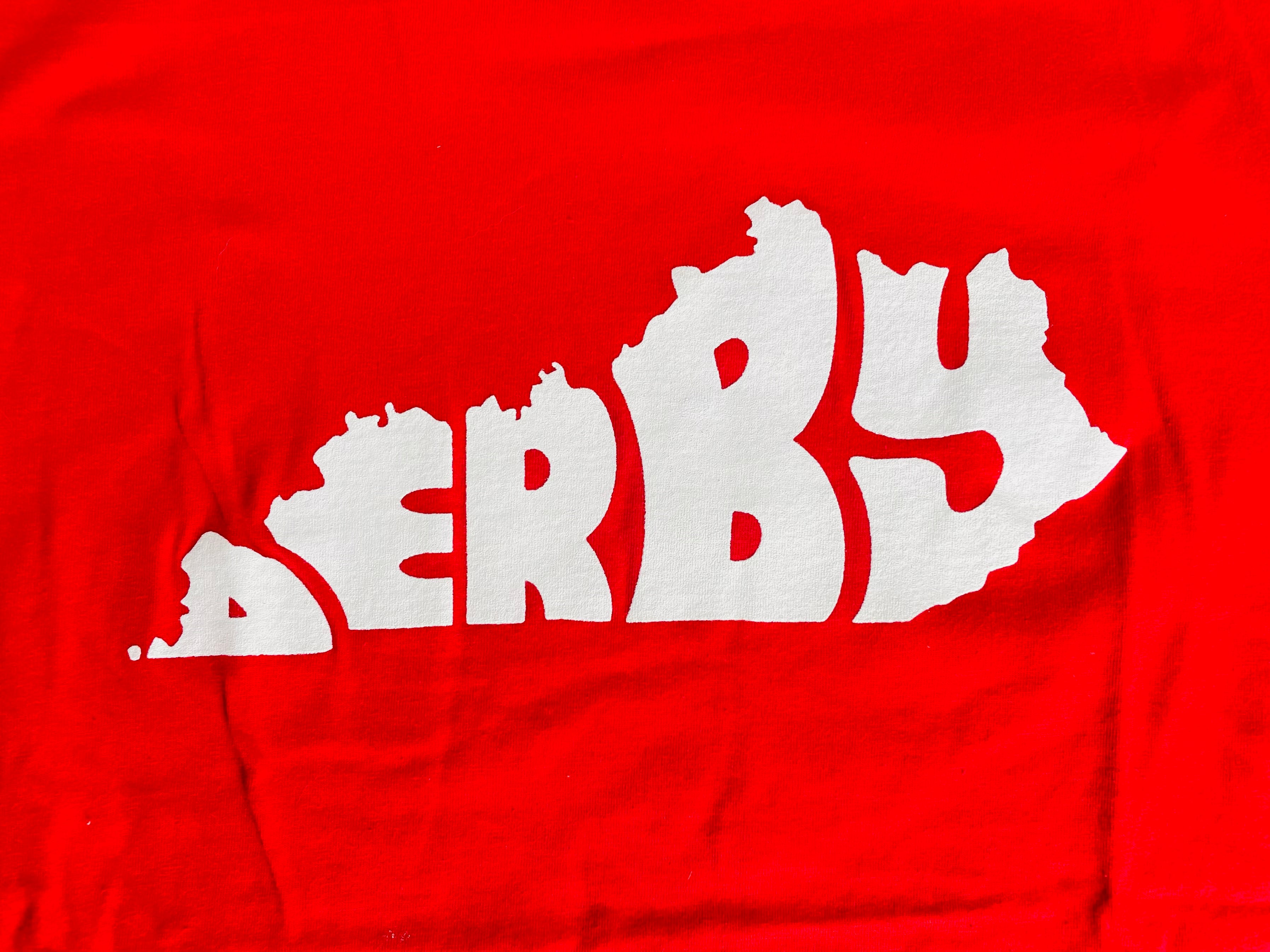 State Crafted - "Derby" Red T-shirt