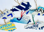 David Nichols - Kentucky License Plate Ornaments