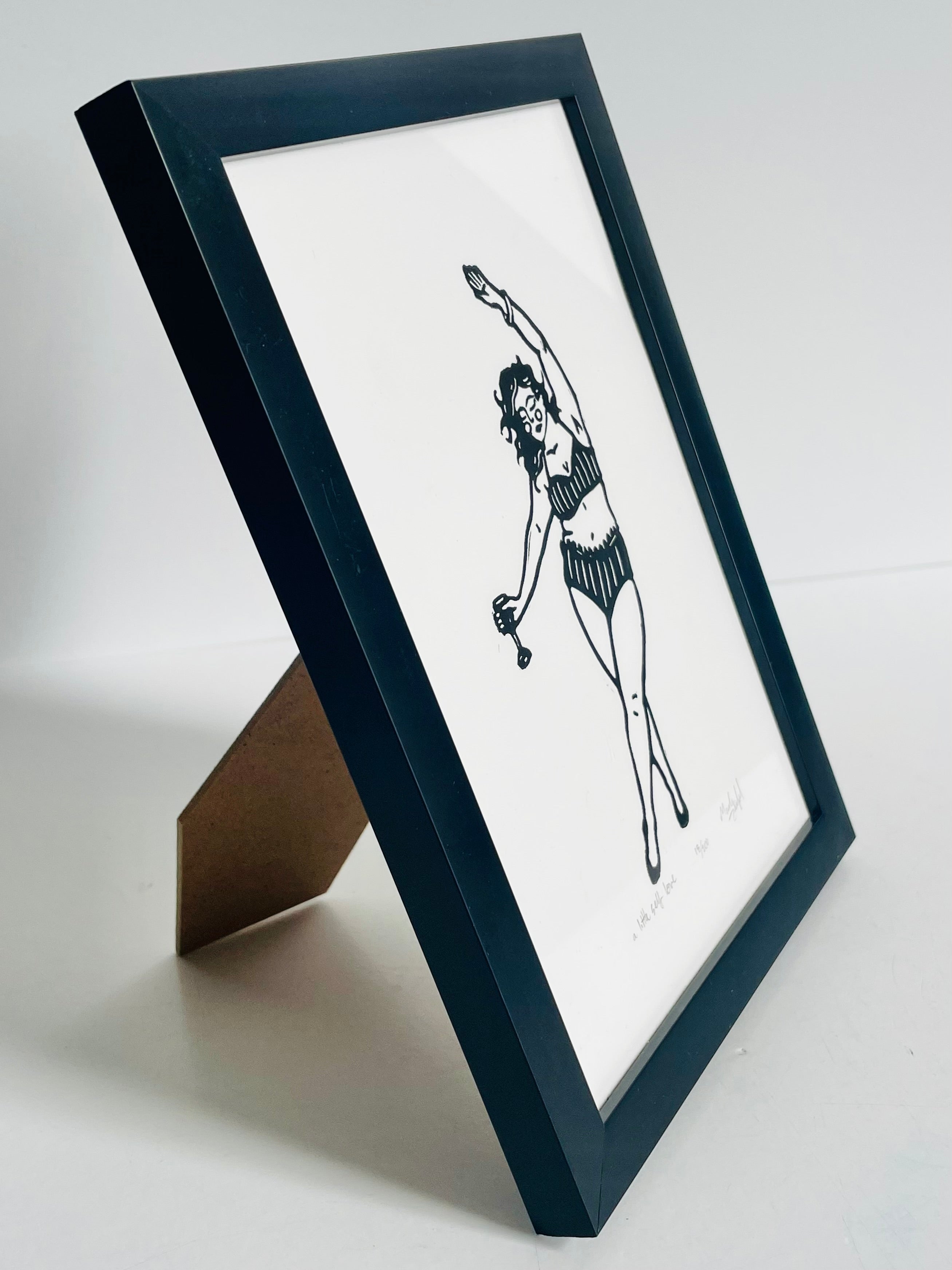 Fox Grove Art - A Little Self Love print