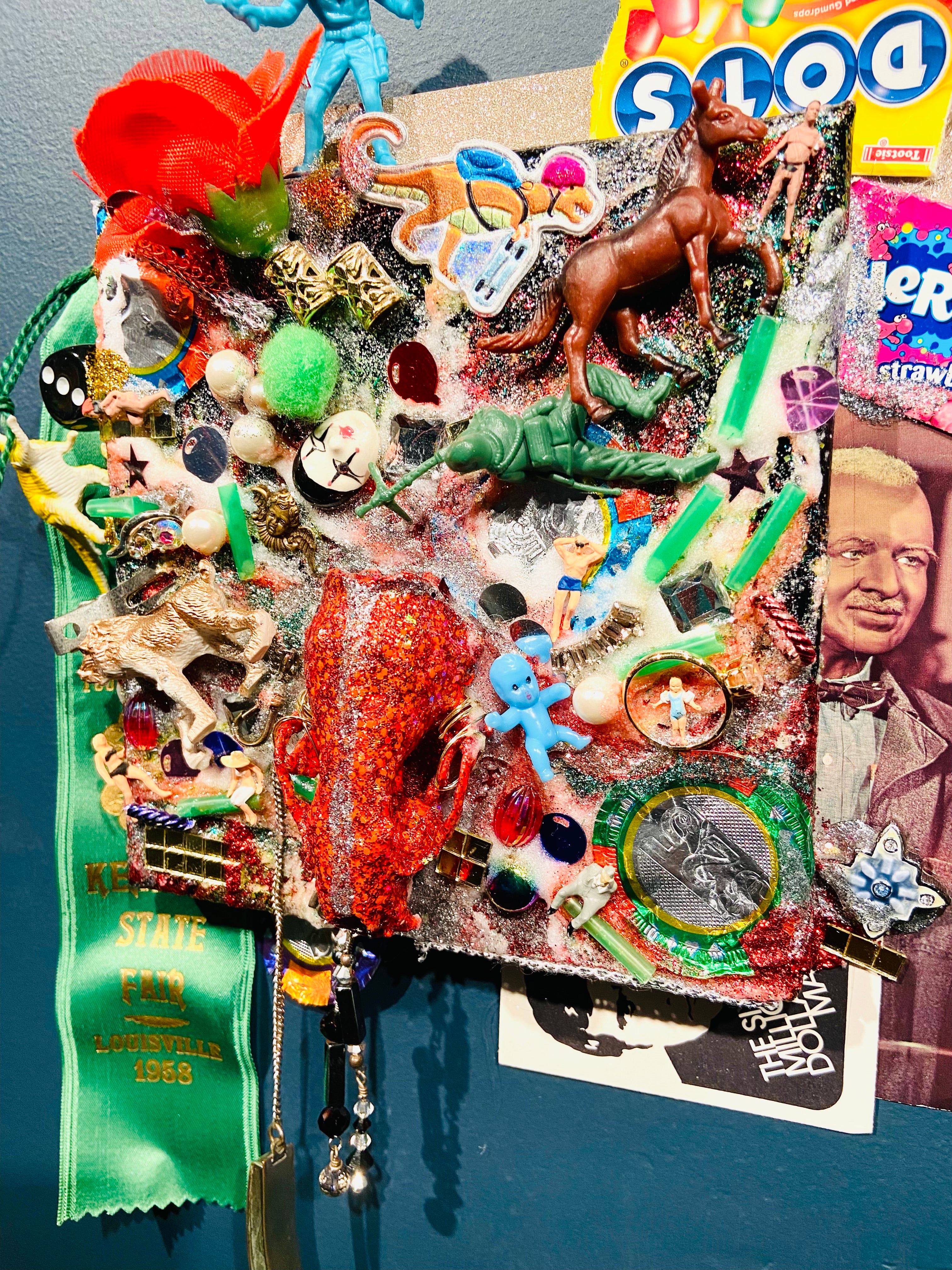 Tiny Art Lady- Kentucky State Fair