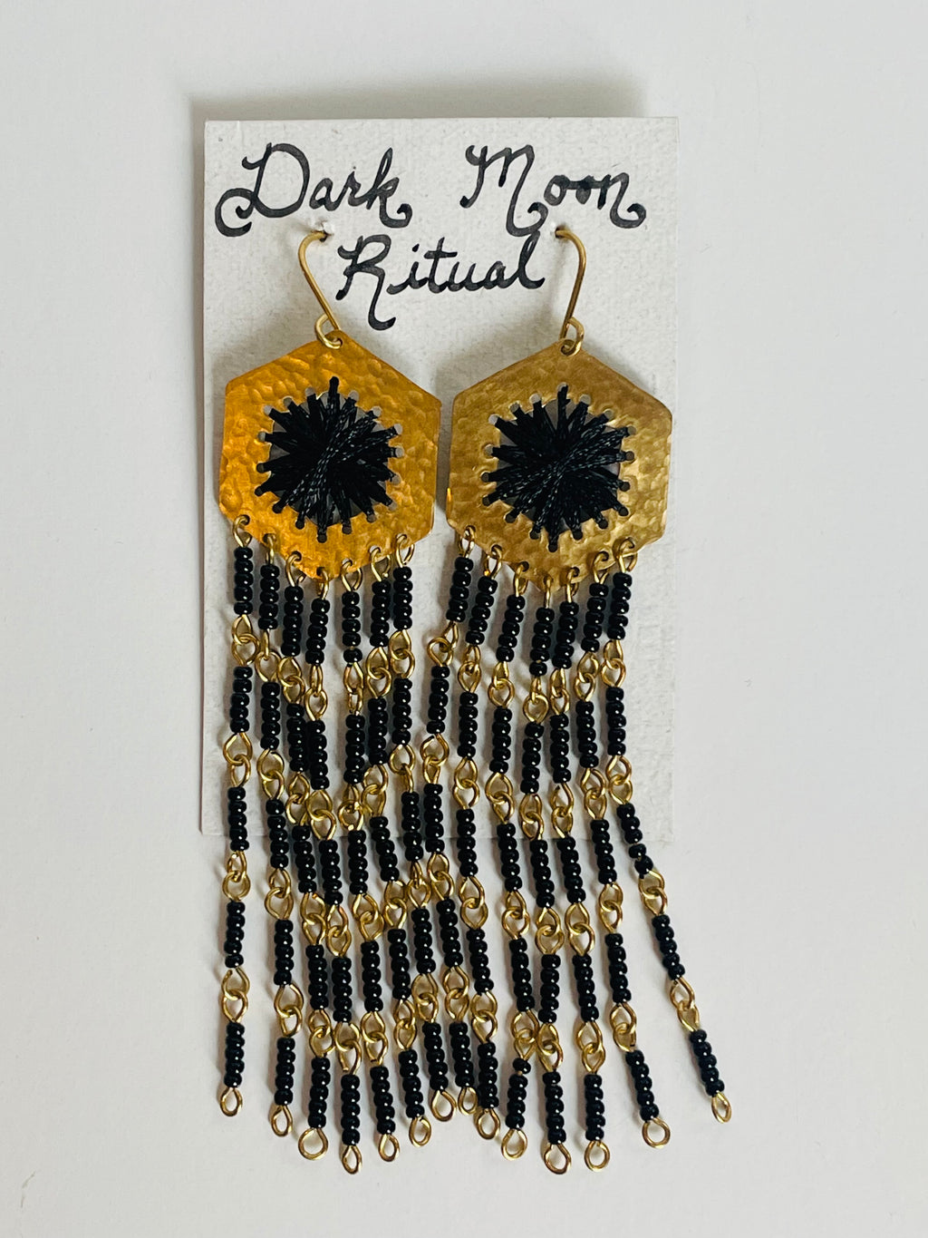Dark Moon Ritual - Handmade Earrings
