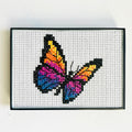 Angela Coltrane - Butterfly Cross-stitch art