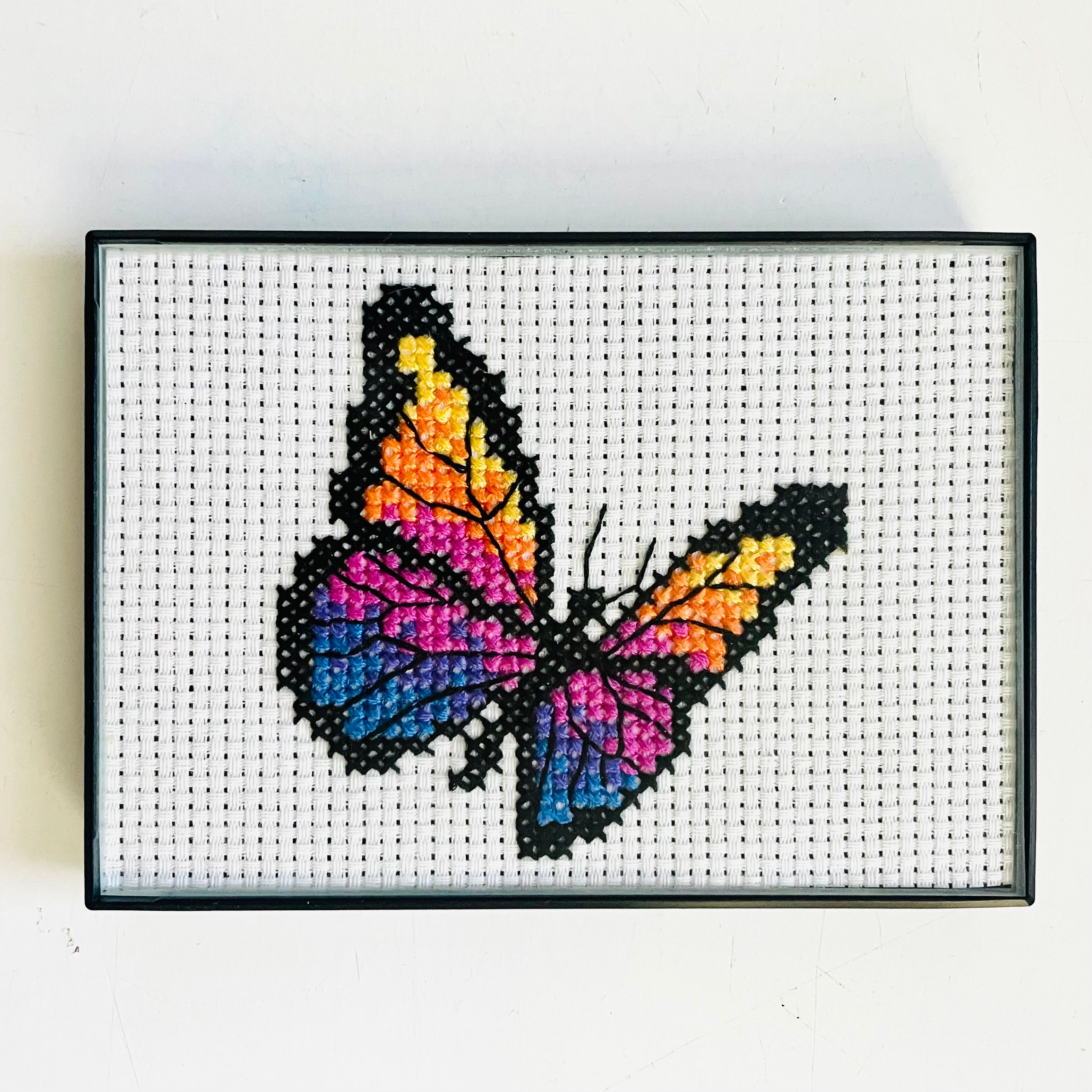 Angela Coltrane - Butterfly Cross-stitch art