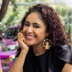 Le Chic Miami - Ferris Wheel Hoop Earrings