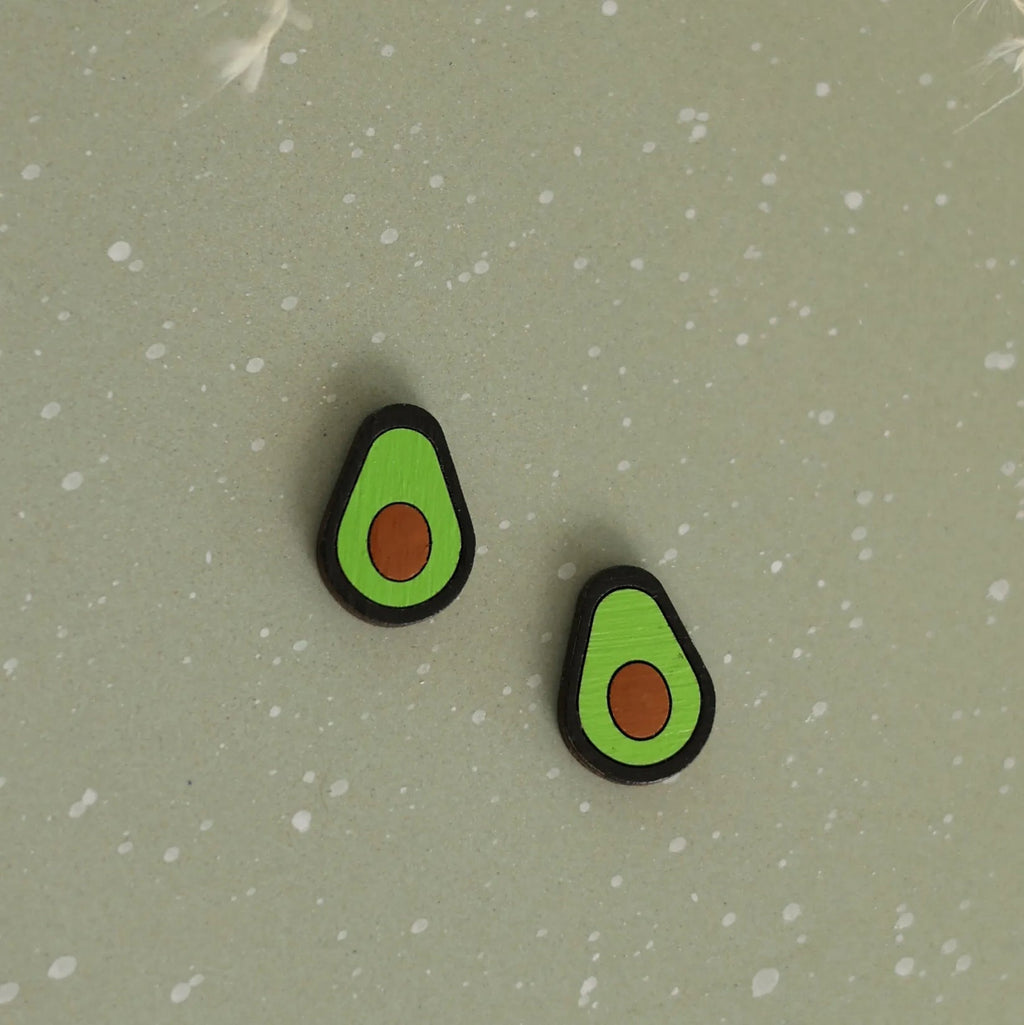 Le Chic Miami - Avocado Stud Earrings