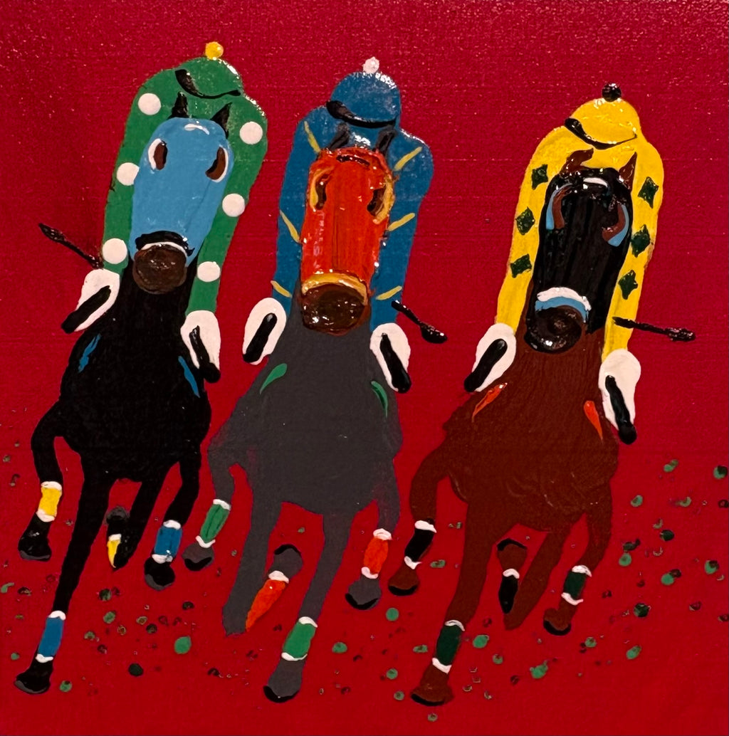 Kevin Oechsli - Derby Scenes 4x4 Paintings