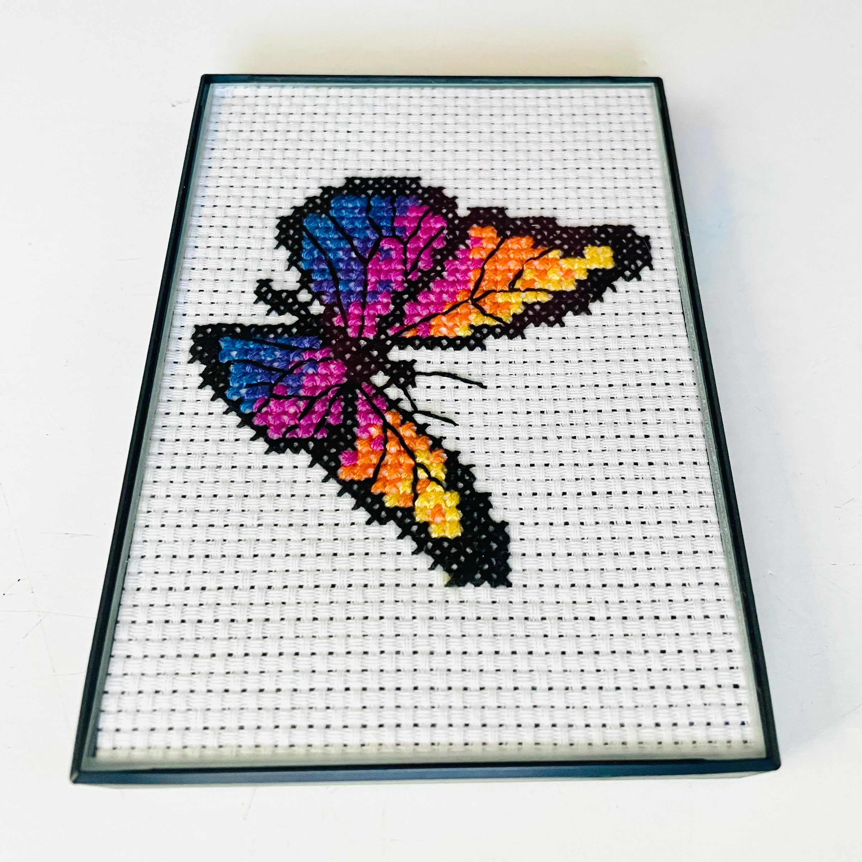 Angela Coltrane - Butterfly Cross-stitch art