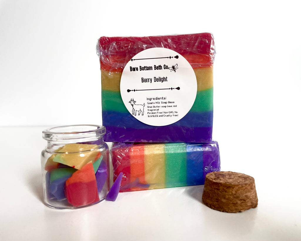 Bare Bottom Soap Co. - Berry Delight Soap