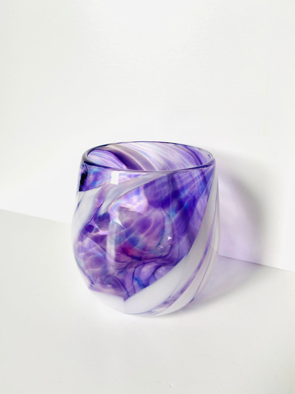 Chad Balster - Feather Stemless Wine Glass