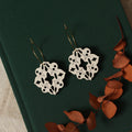 Le Chic Miami - Betsy Lace Hoop Earrings