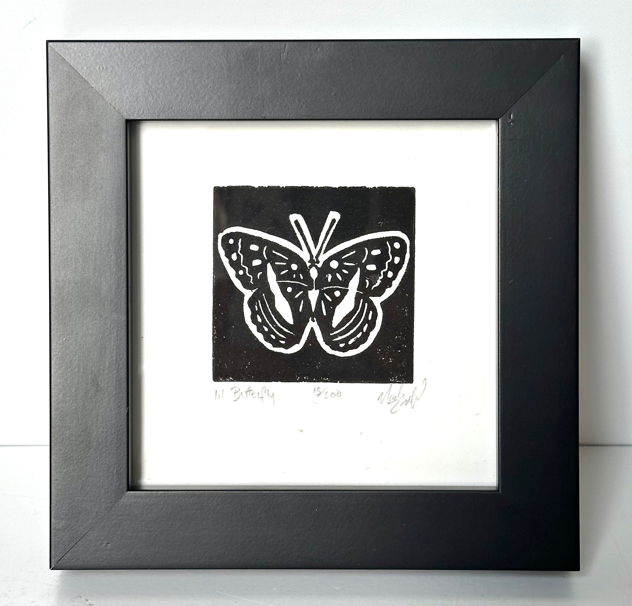 Fox Grove Art - Framed Butterfly