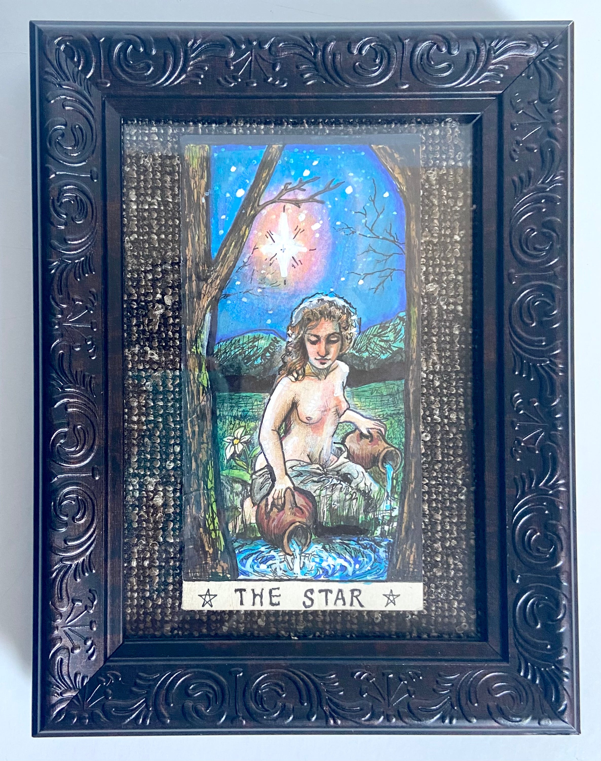 Jacob Grant - Framed Tarot Drawings