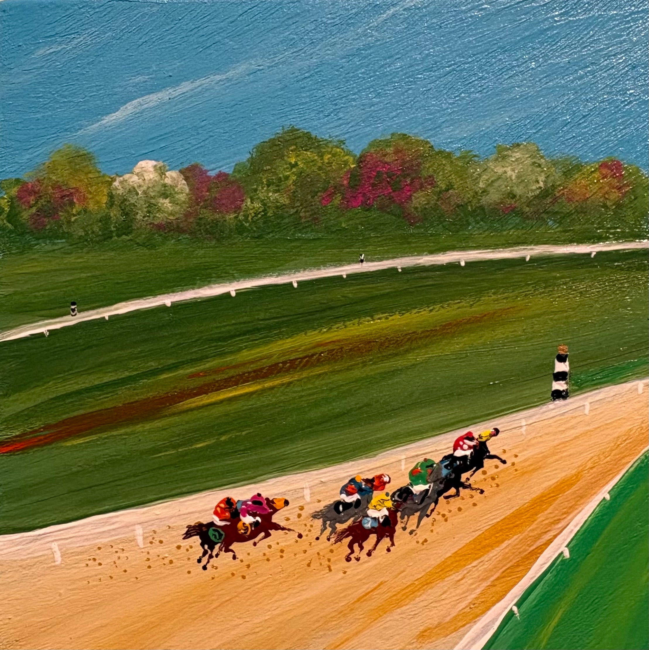 Kevin Oechsli - Derby Scenes 4x4 Paintings