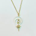Revelry Jewelry - Pearly Celestial Necklace