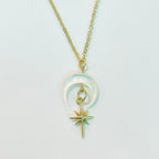Revelry Jewelry - Pearly Celestial Necklace