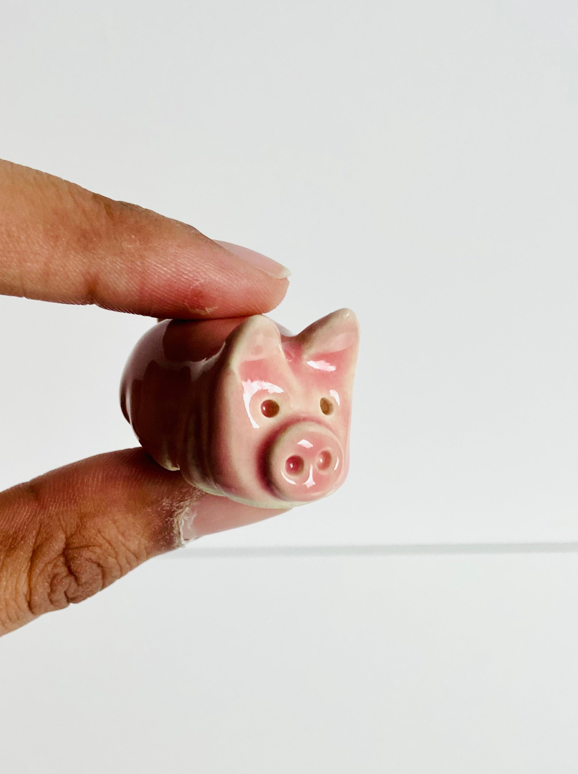 K Dub Art- Ceramic Pigs