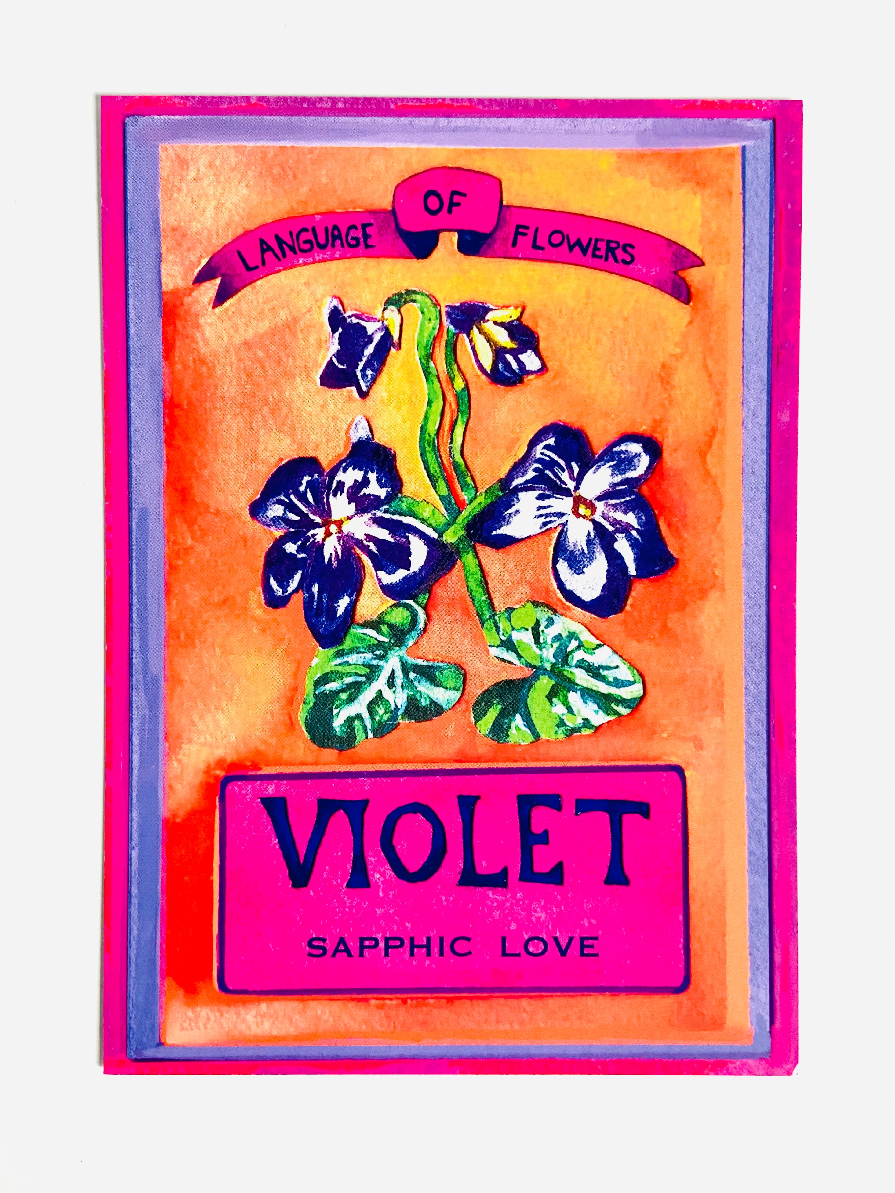 Guided Hand Studio - Victorian Flower Valentine Mini Prints (5x7)