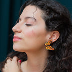 Le Chic Miami - Monarch Butterfly Studs