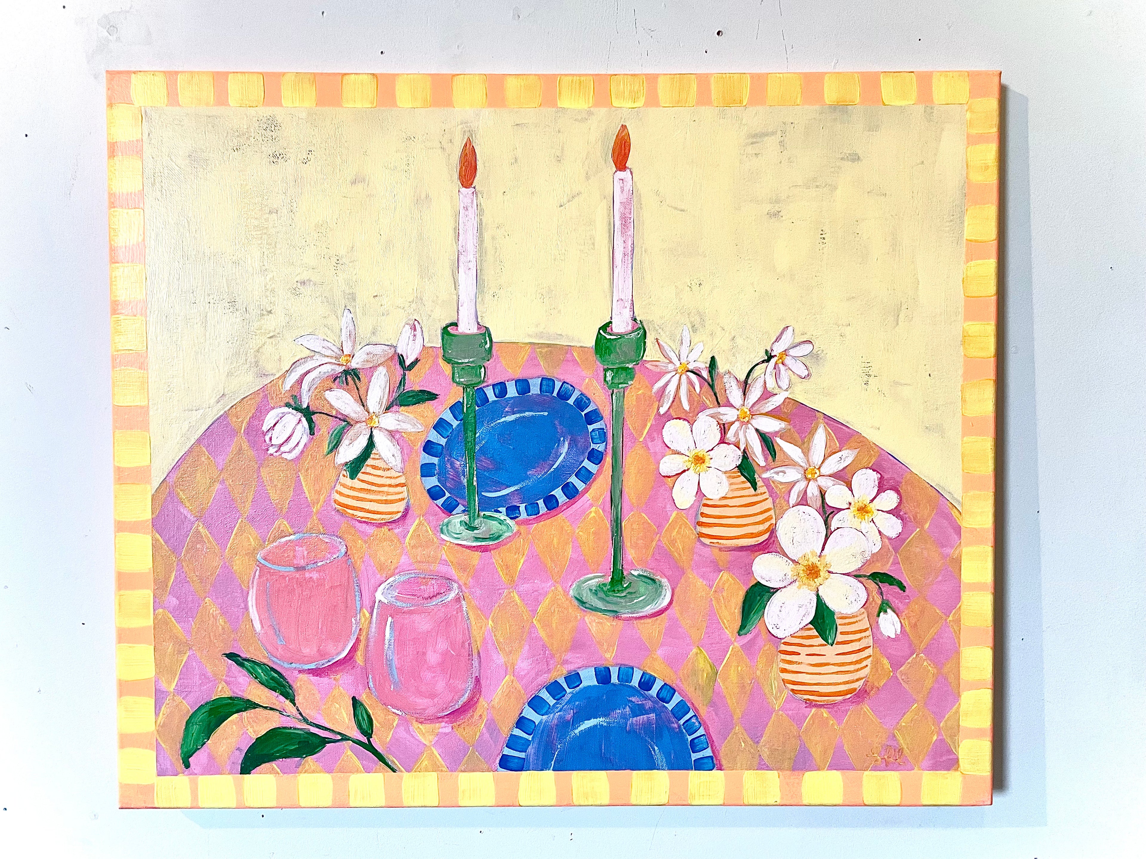 Sydney Lenz Art - Wine + Dine
