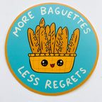 John Mata - More Baguettes Sticker