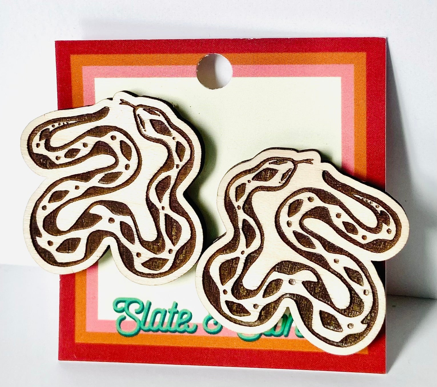 Slate & Stone Co. - Snake Post Earrings