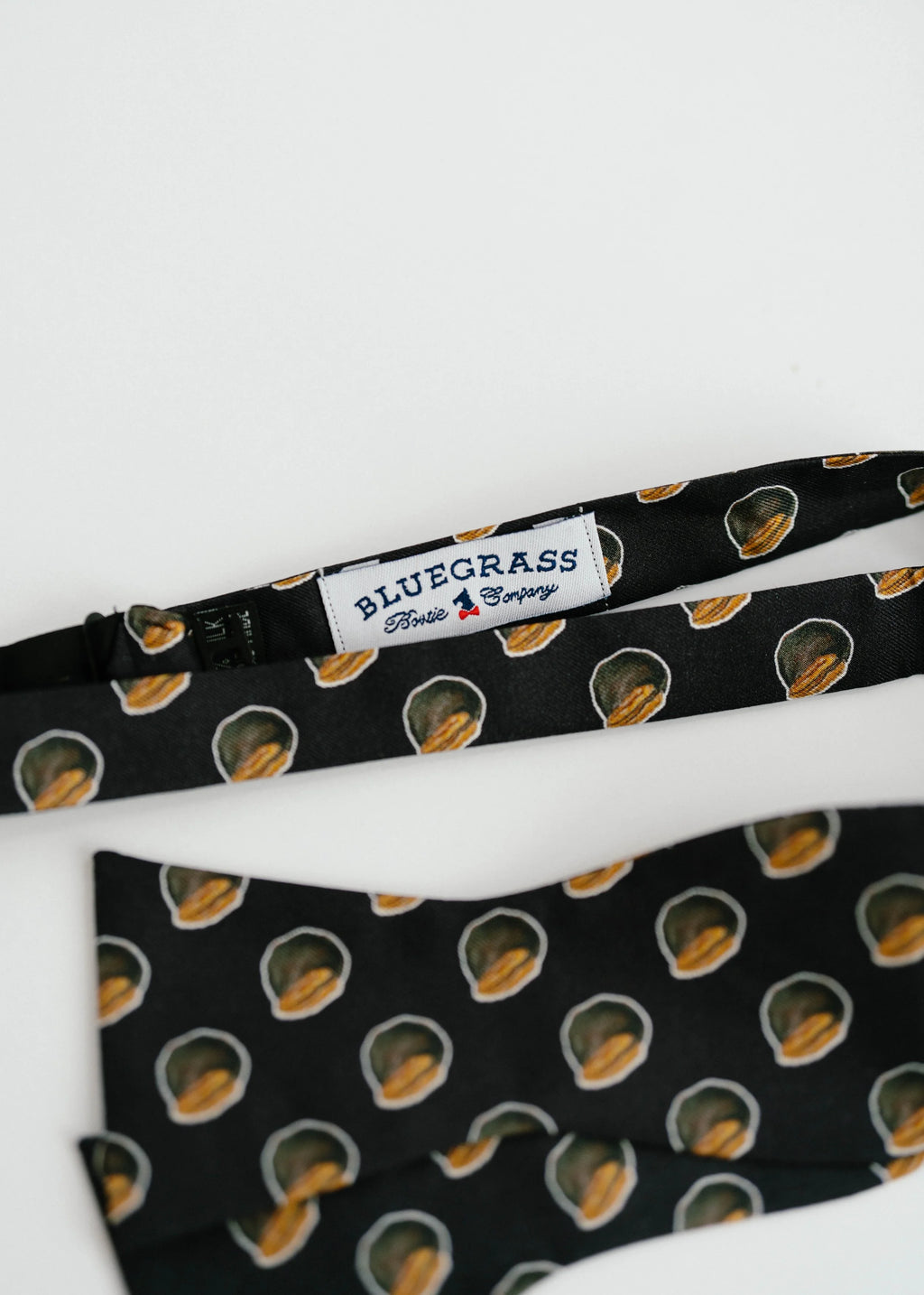 Bluegrass Bowtie Company - Black Bourbon Ball Bowtie
