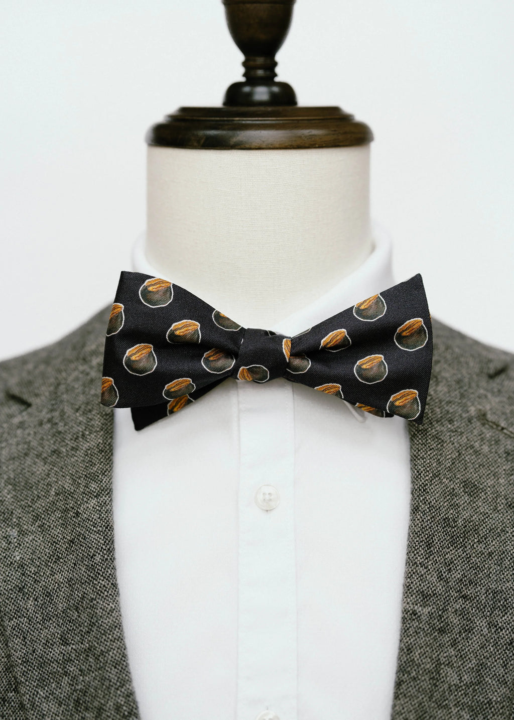 Bluegrass Bowtie Company - Black Bourbon Ball Bowtie